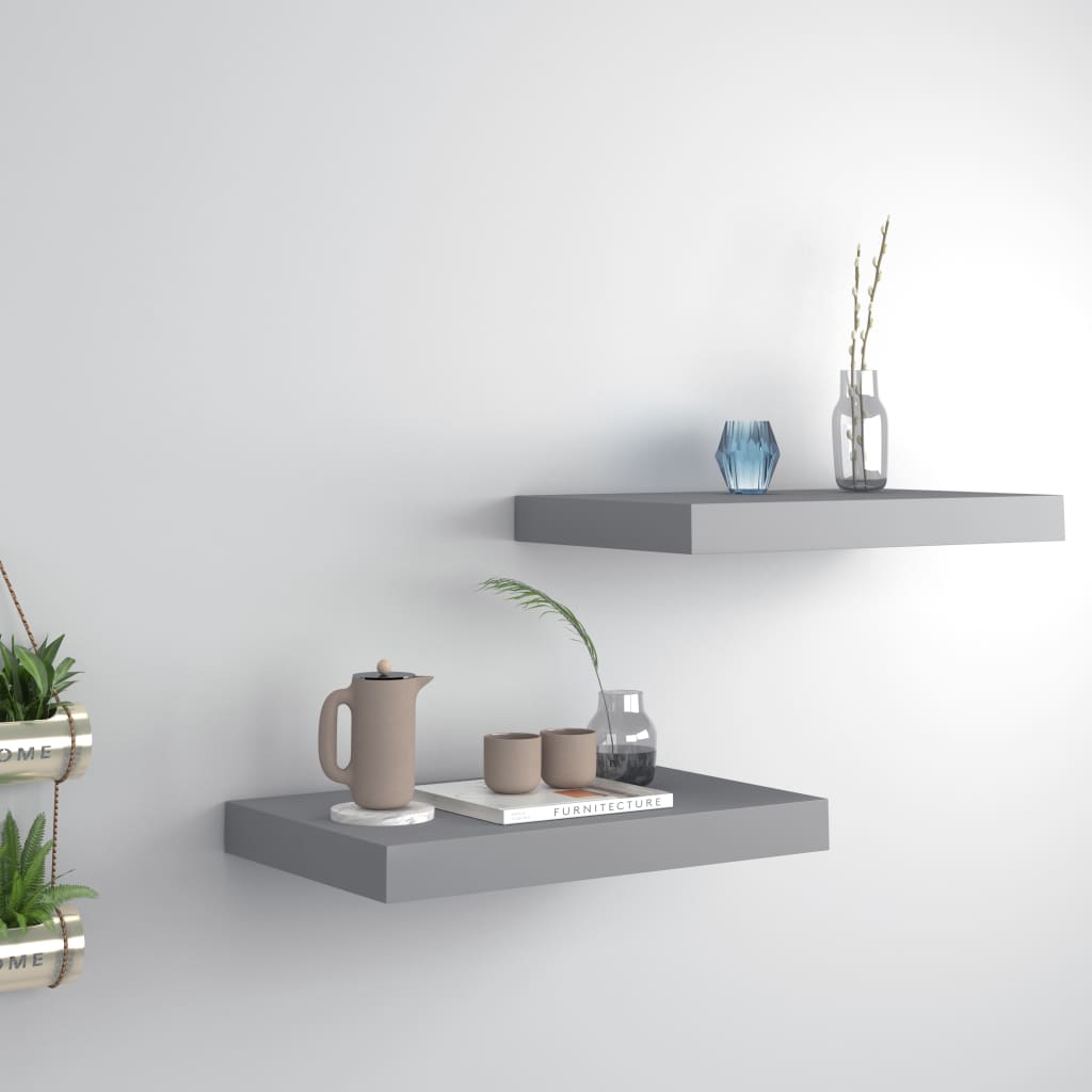 Svävande Vägghylla 90X23,5X3,8 Cm Mdf