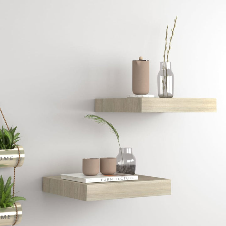 Svävande Vägghylla 90X23,5X3,8 Cm Mdf