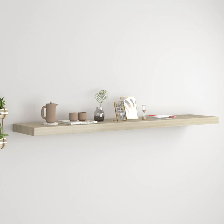 Svävande Vägghylla 90X23,5X3,8 Cm Mdf