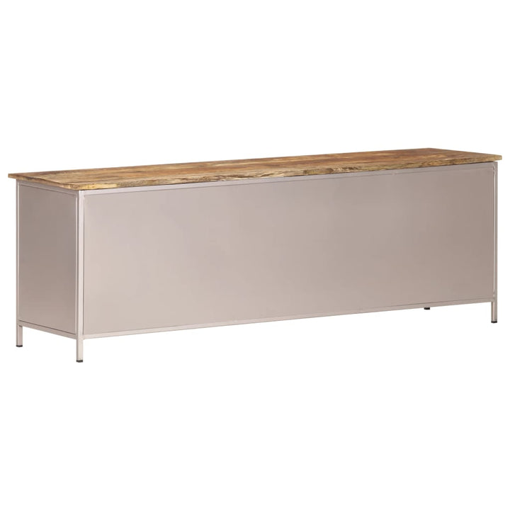 Tv-Bänk 120X30X40 Cm Grovt Mangoträ
