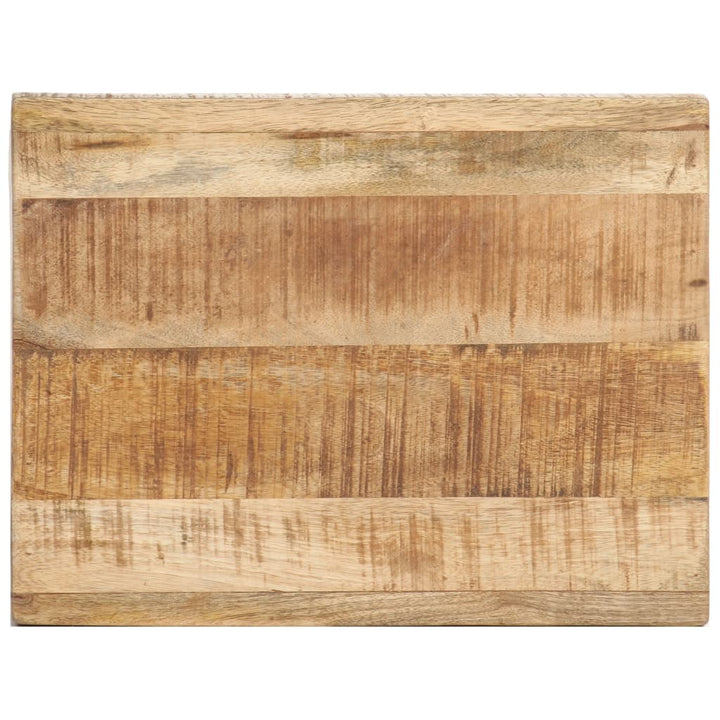 Sidobord 40X30X50 Cm Massivt Grovt Mangoträ