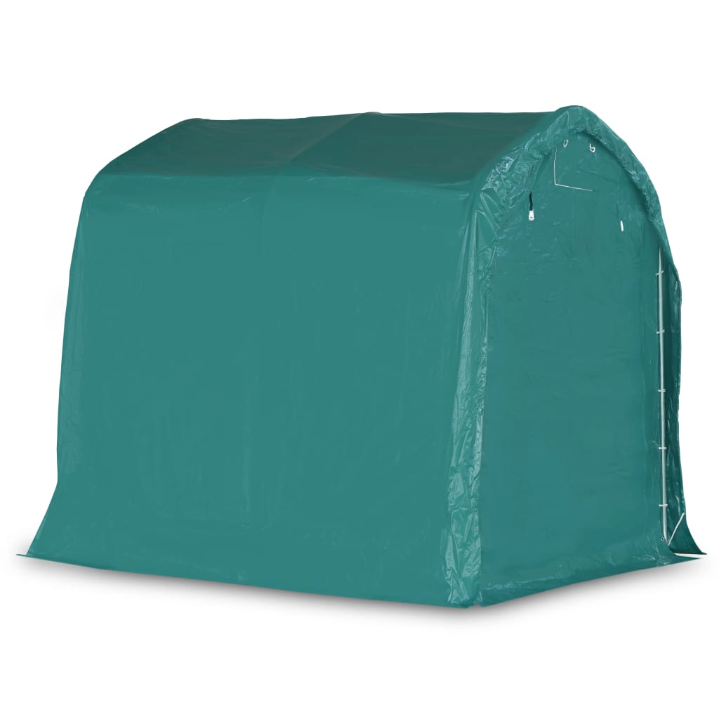 Garagetält Pvc 2,4X2,4 M Grön