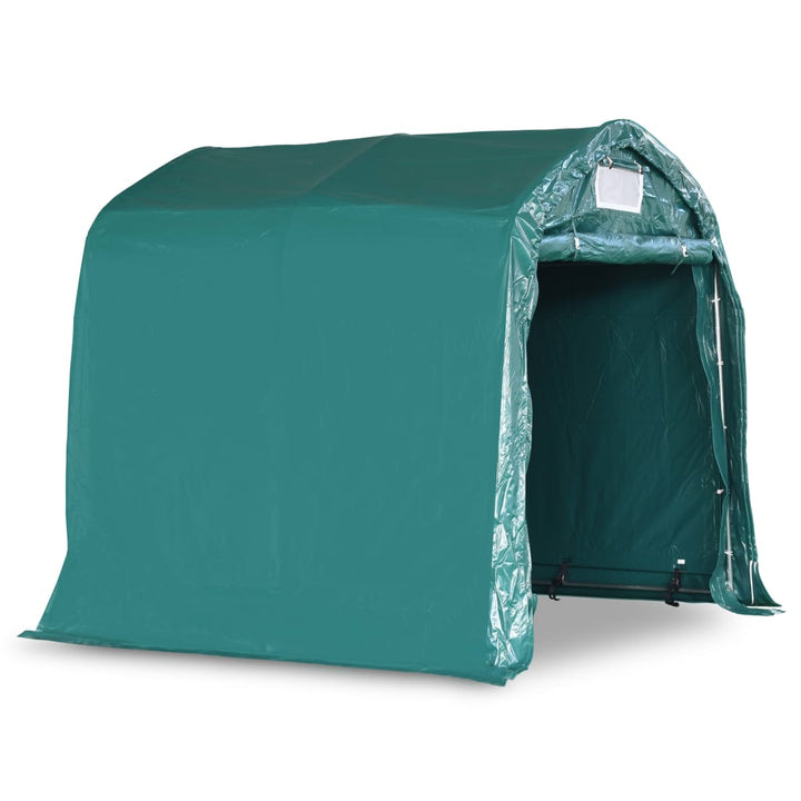 Garagetält Pvc 2,4X2,4 M Grön