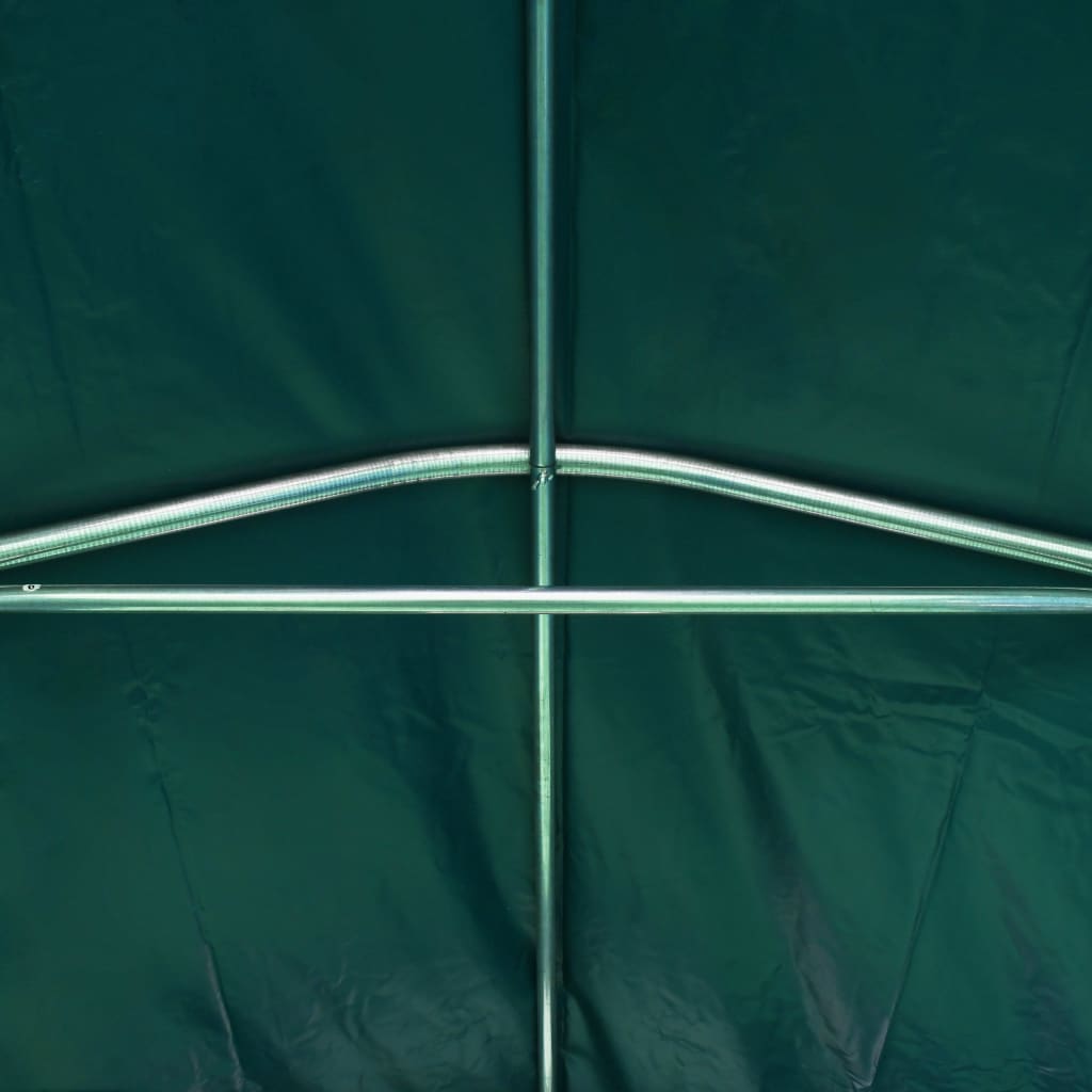 Garagetält Pvc 2,4X2,4 M Grön