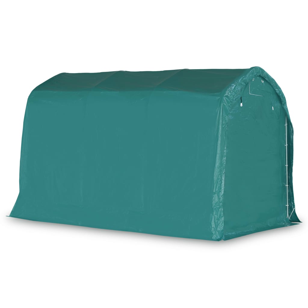 Garagetält Pvc 2,4X3,6 M Grön