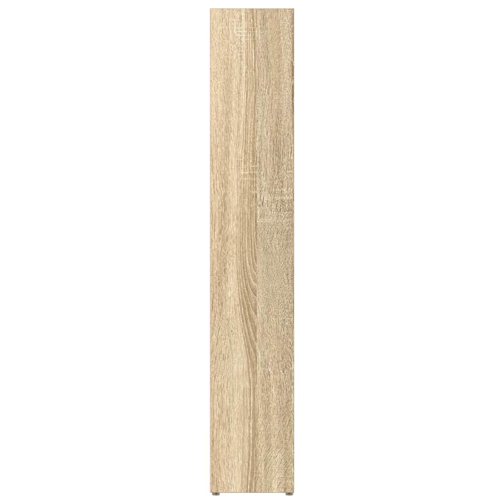 Cd-Hyllor 2 St Sonoma-Ek 21X16X93,5 Cm Spånskiva