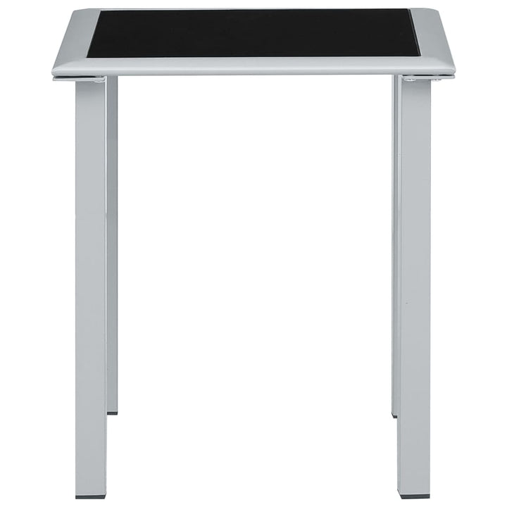 Solsängar 2 St Med Bord Aluminium Taupe