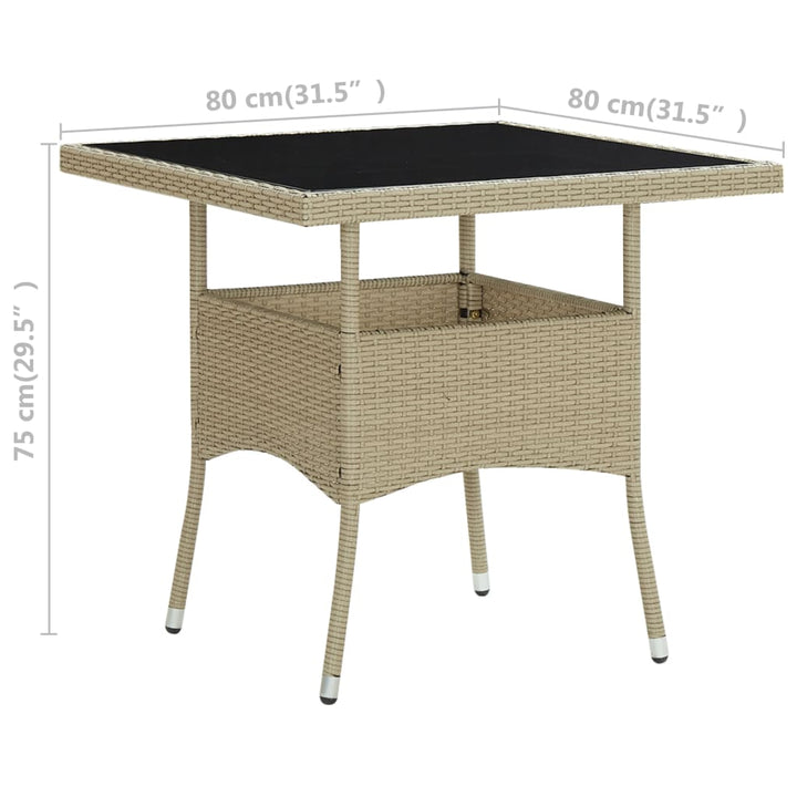 Trädgårdsbord Konstrotting Och Glas