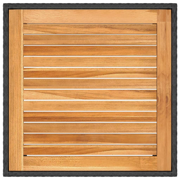 Trädgårdsbord 90X90X75 Cm Konstrotting