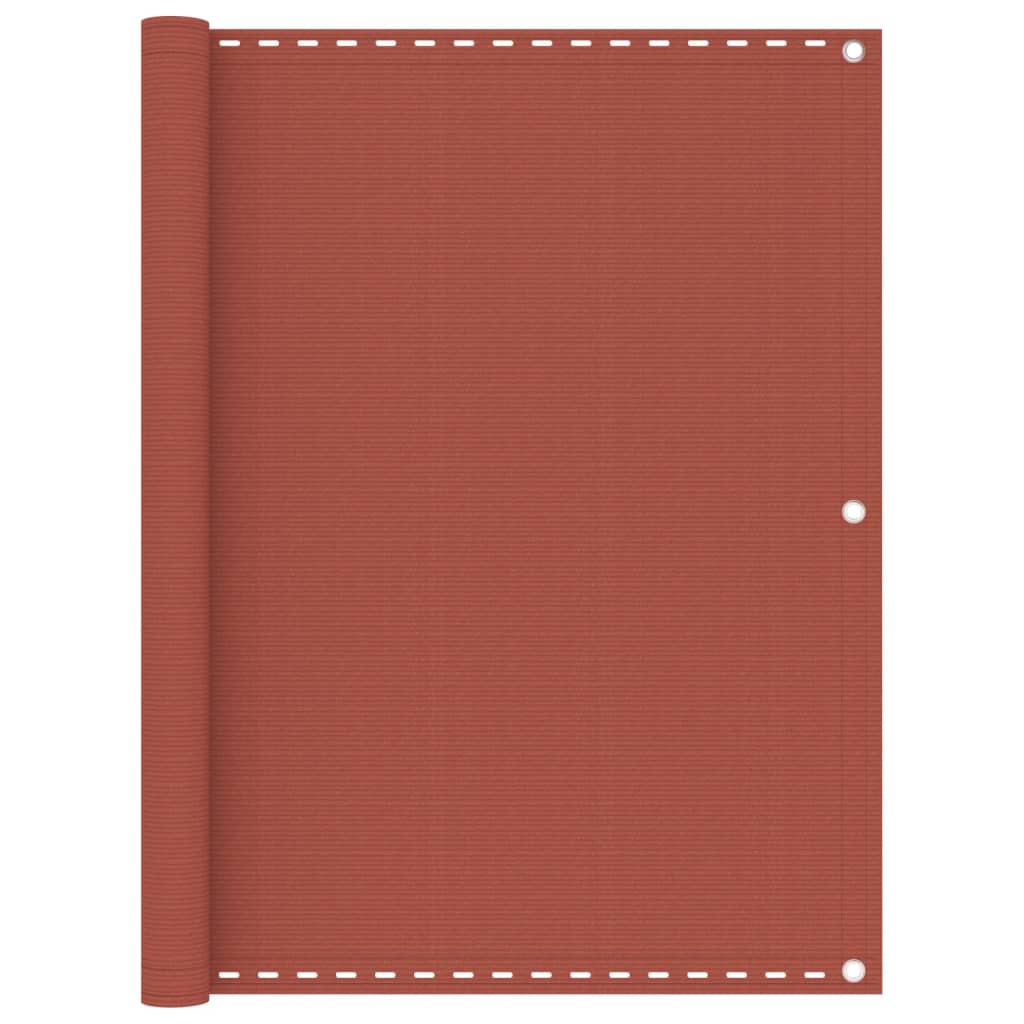 Balkongskärm Terrakotta Hdpe