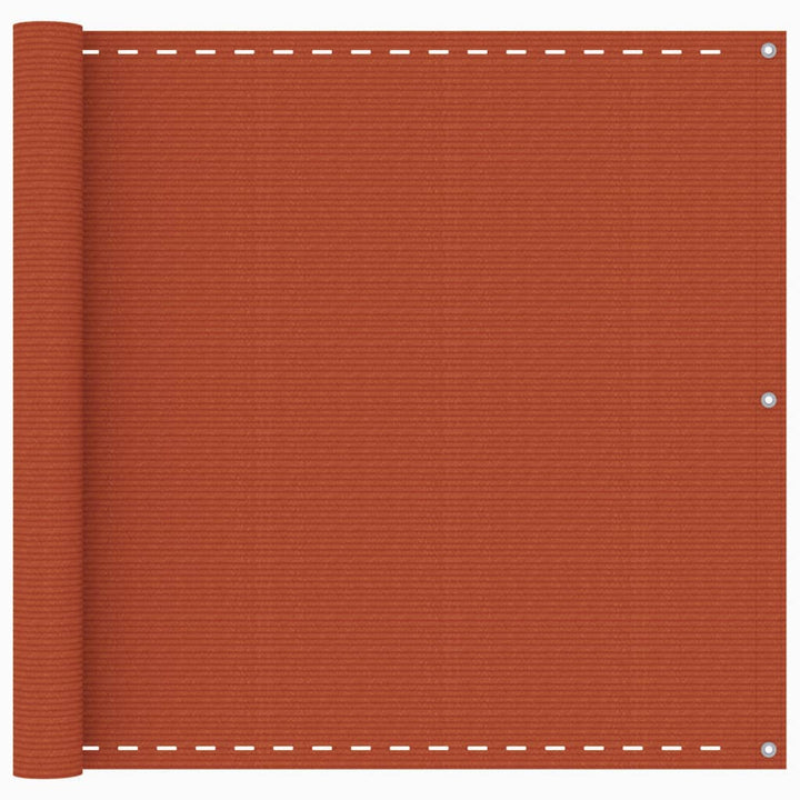 Balkongskärm Terrakotta Hdpe