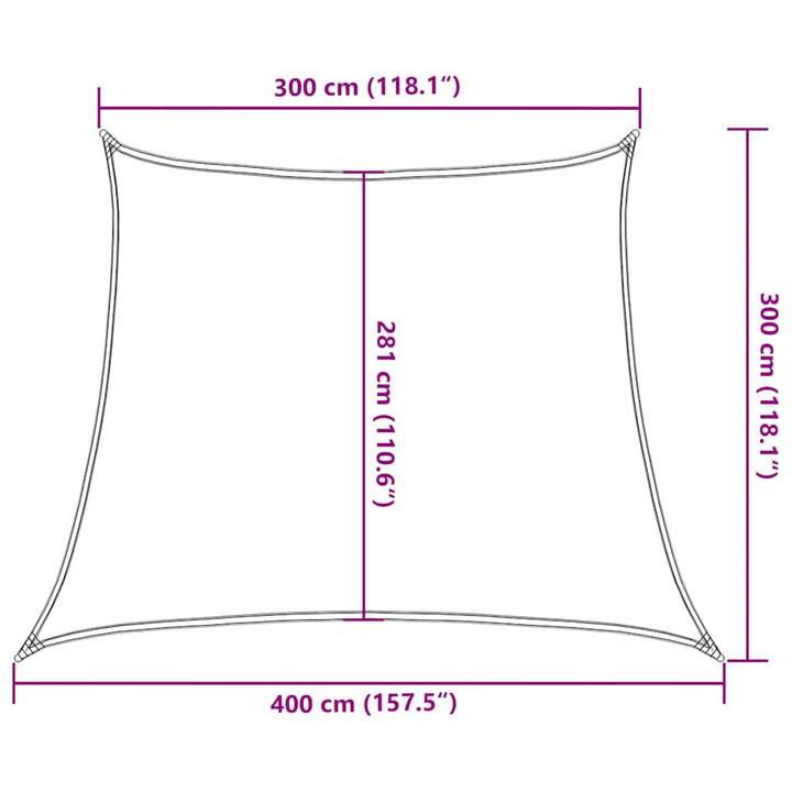 Solsegel 160 G/M² Trapezoid Hdpe