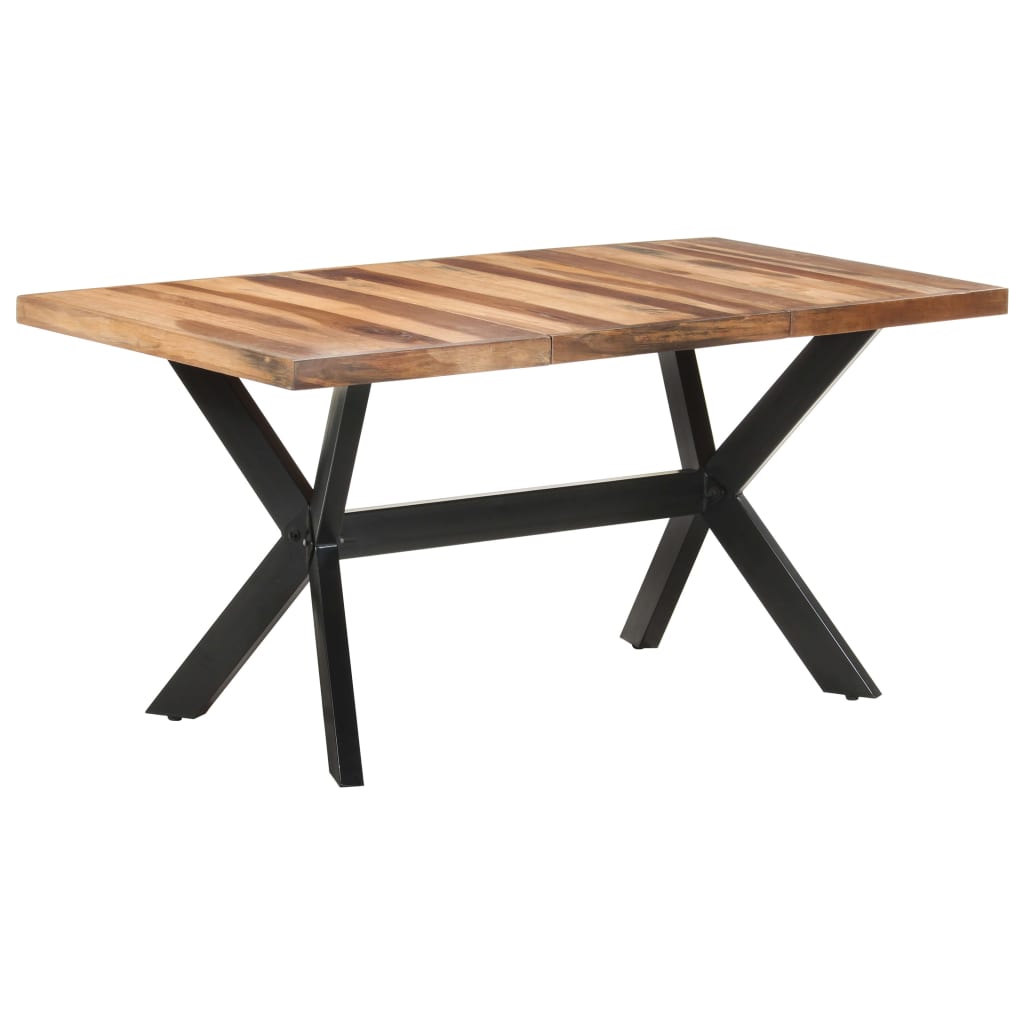 Matbord Massivt Trä Med Honungsfinish