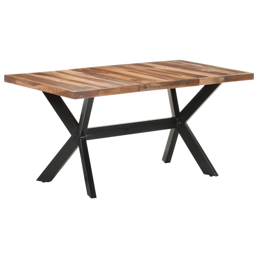 Matbord Massivt Trä Med Honungsfinish