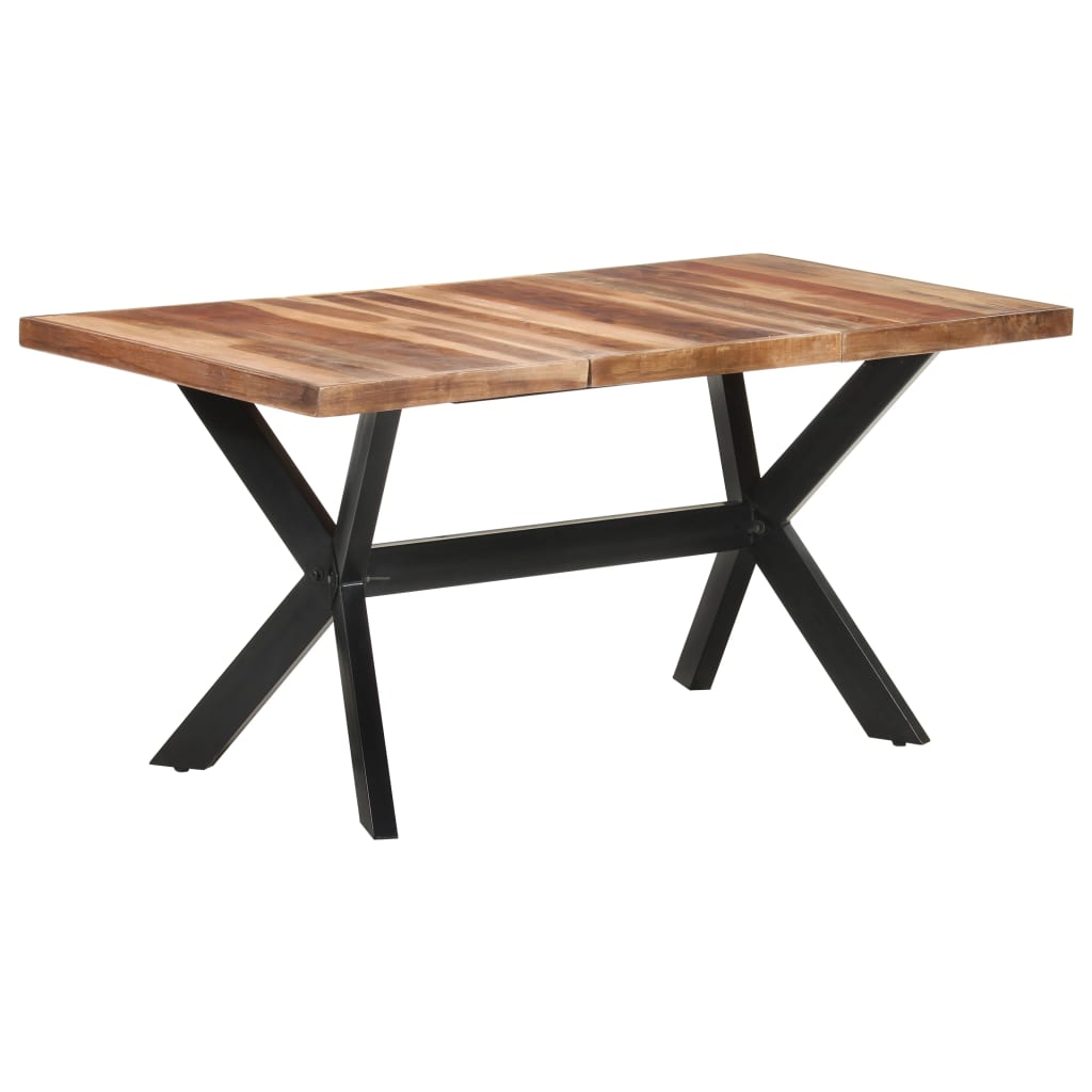 Matbord Massivt Trä Med Honungsfinish