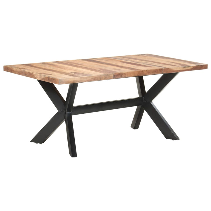 Matbord Massivt Trä Med Honungsfinish