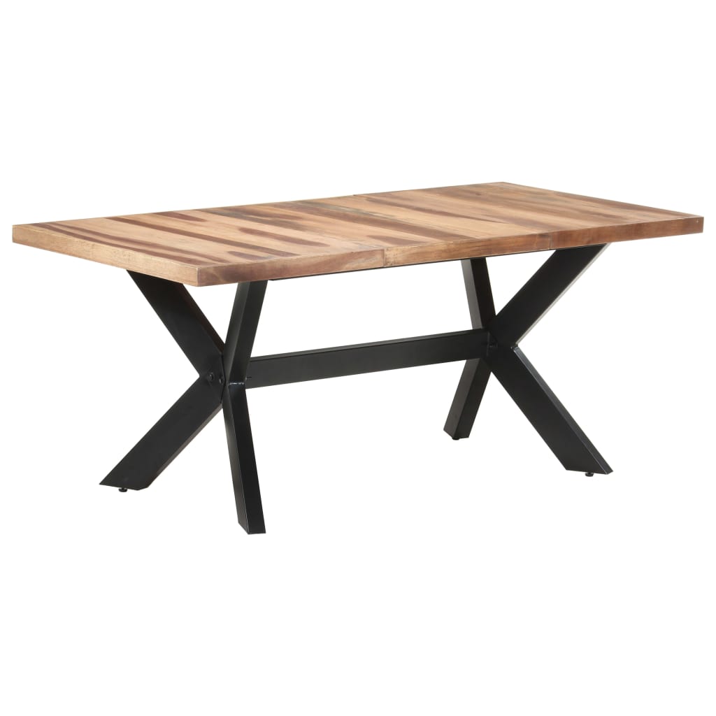 Matbord Massivt Trä Med Honungsfinish