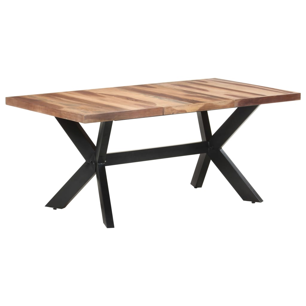 Matbord Massivt Trä Med Honungsfinish