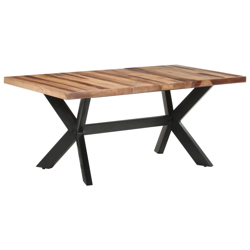 Matbord Massivt Trä Med Honungsfinish