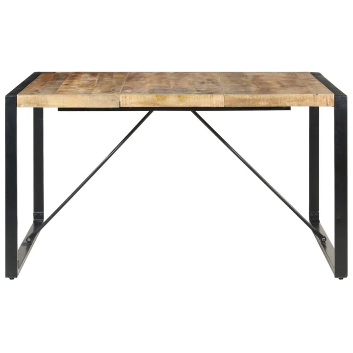 Matbord 140X140X75 Cm Grovt Mangoträ