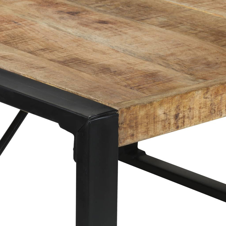 Matbord 140X140X75 Cm Grovt Mangoträ