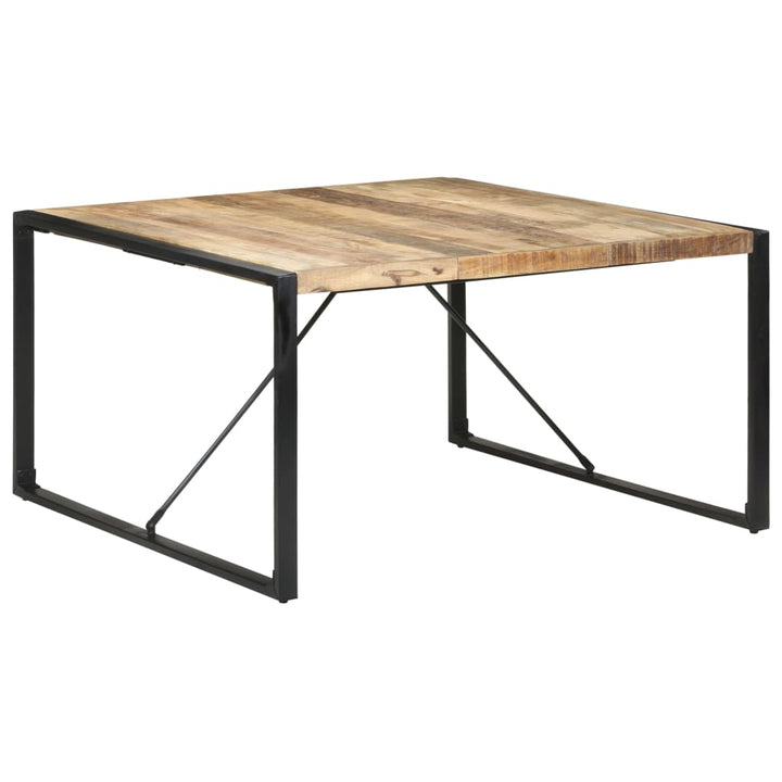 Matbord 140X140X75 Cm Grovt Mangoträ