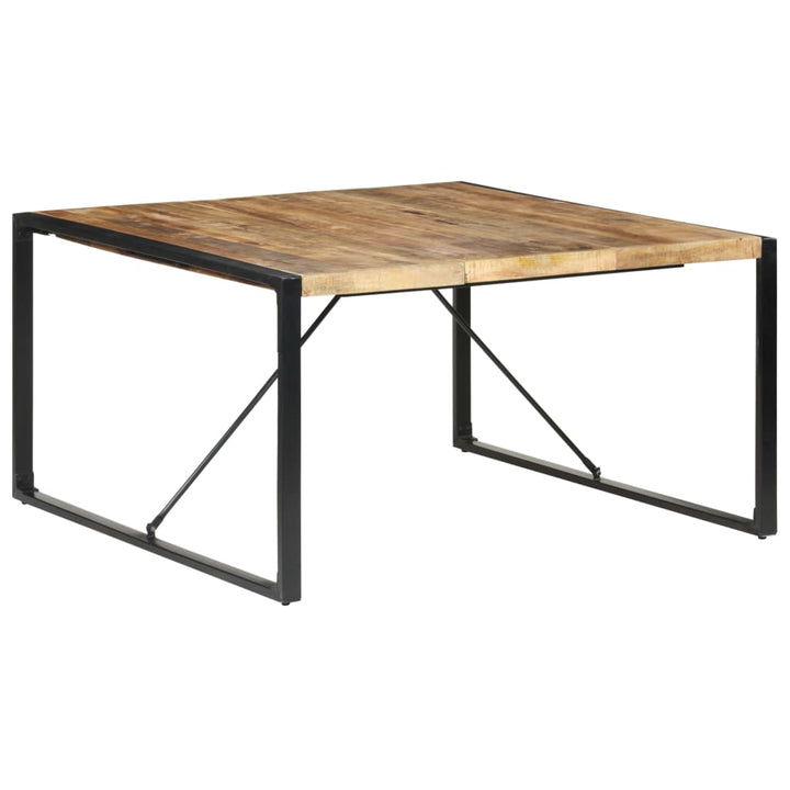 Matbord 140X140X75 Cm Grovt Mangoträ