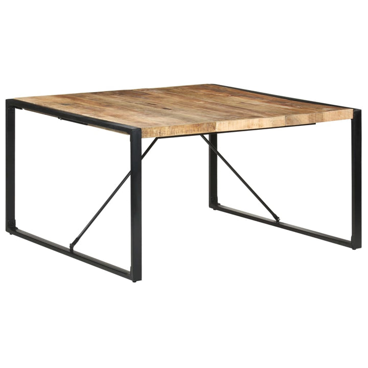 Matbord 140X140X75 Cm Grovt Mangoträ