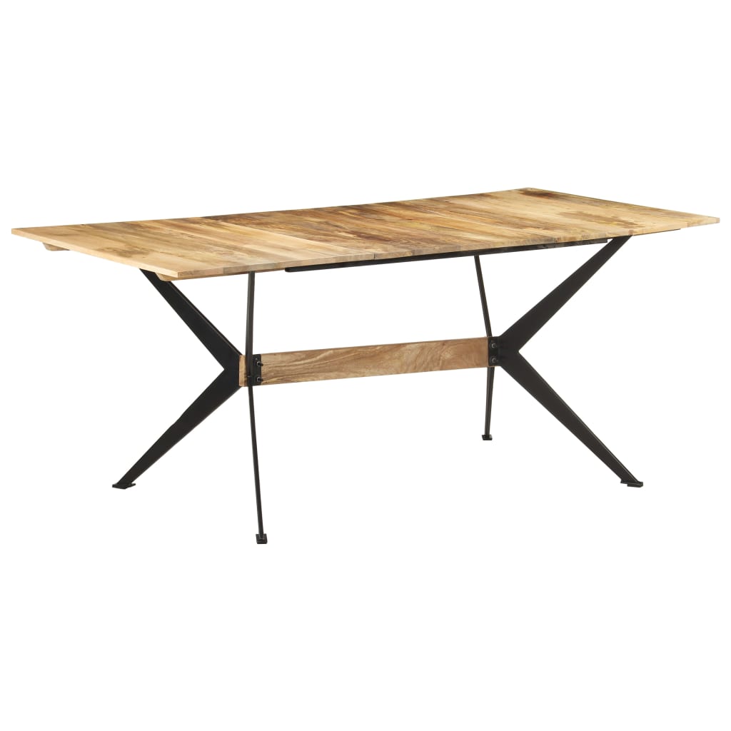 Matbord 180X90X76 Cm Massivt Mangoträ