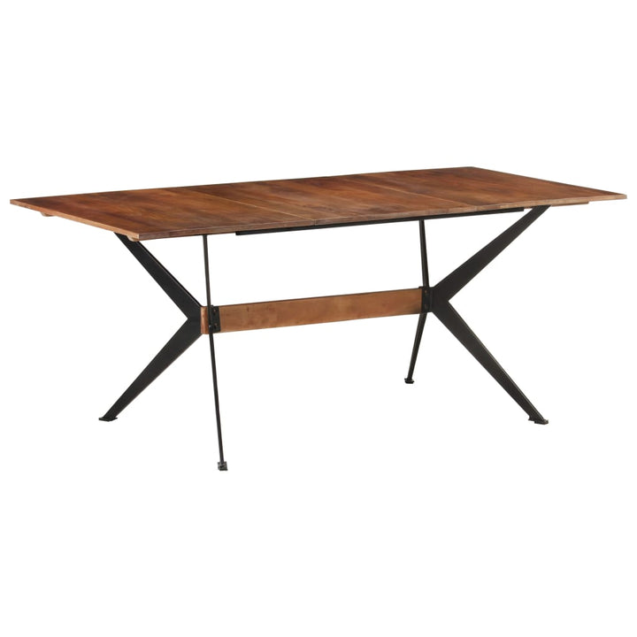 Matbord 180X90X76 Cm Massivt Mangoträ