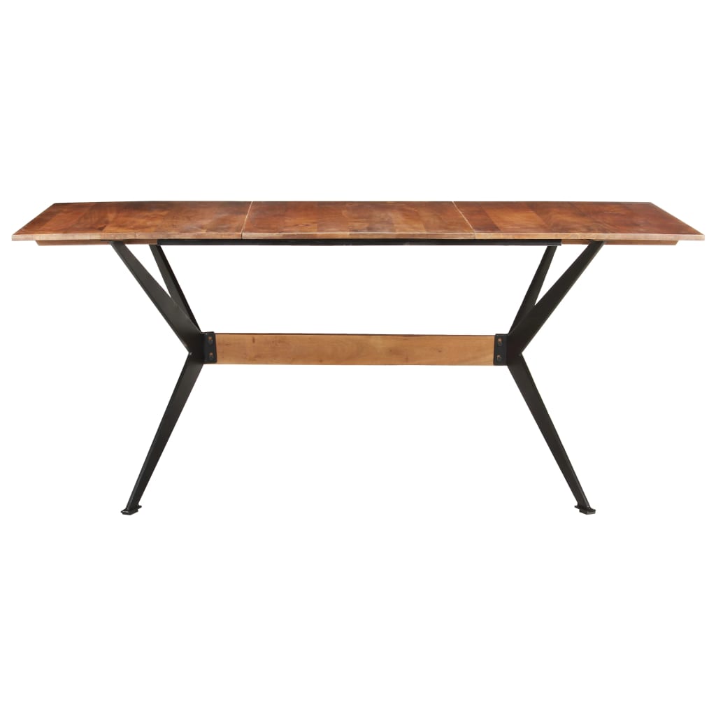 Matbord 180X90X76 Cm Massivt Mangoträ