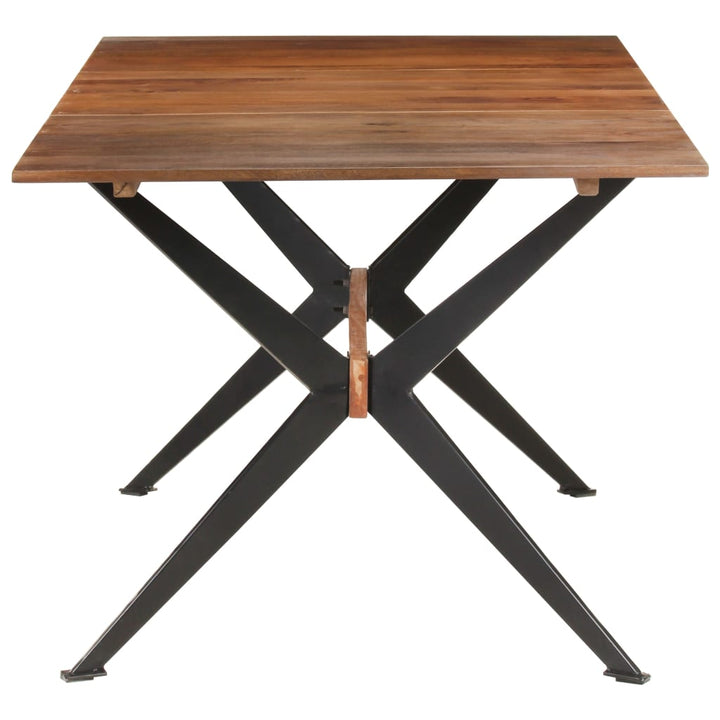 Matbord 180X90X76 Cm Massivt Mangoträ