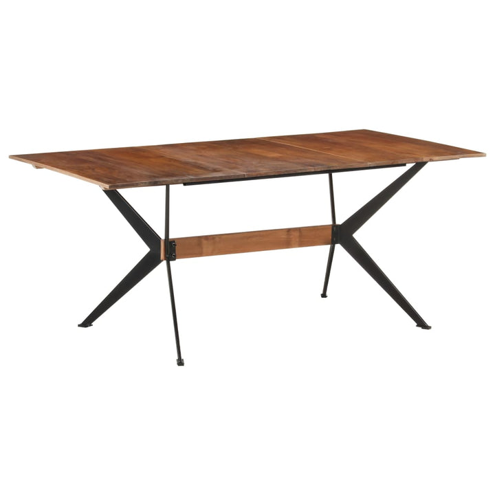 Matbord 180X90X76 Cm Massivt Mangoträ