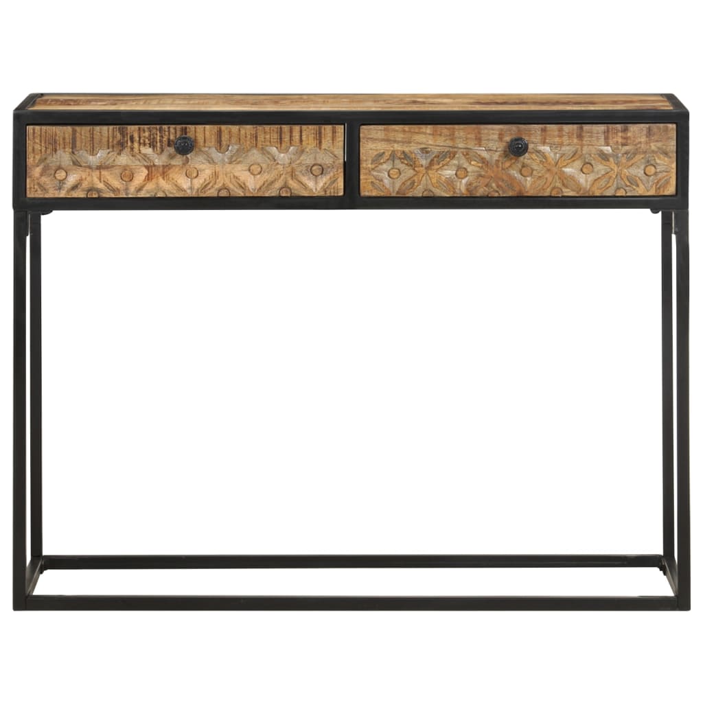 Avlastningsbord 100X35X75 Cm Massivt Mangoträ