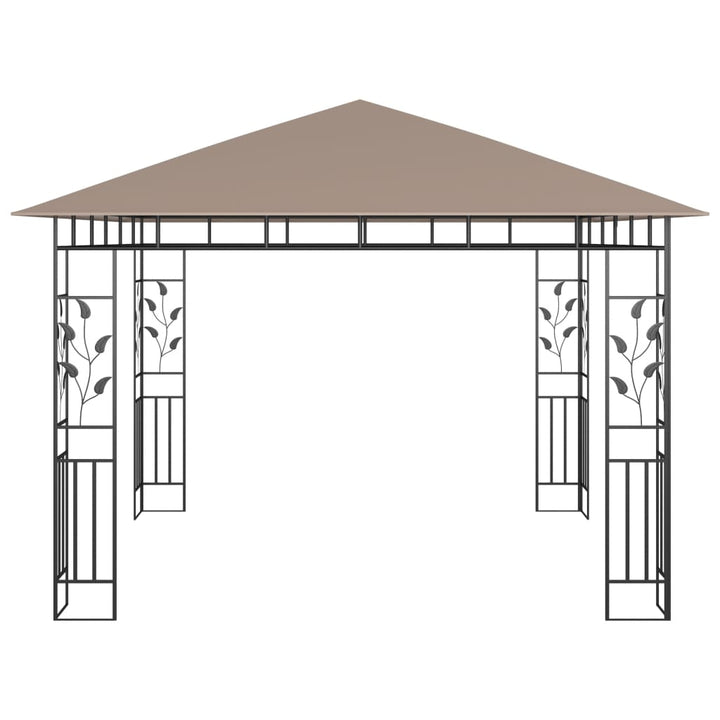 Paviljong Med Myggnät 3X3X2,73 M 180 G/M²