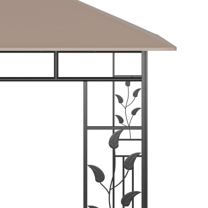 Paviljong Med Myggnät 3X3X2,73 M 180 G/M²