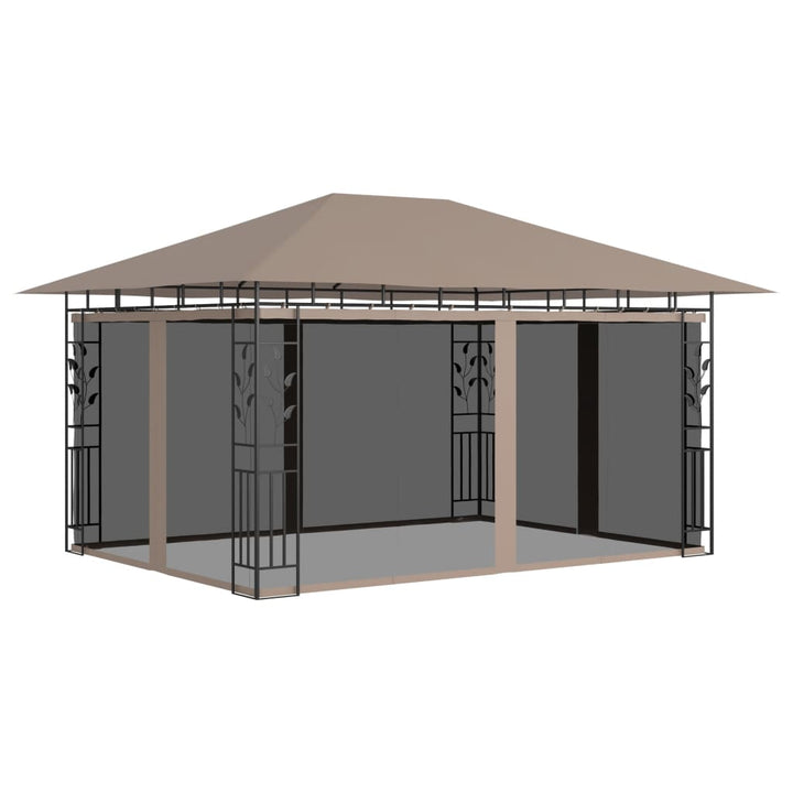 Paviljong Med Myggnät 3X3X2,73 M 180 G/M²