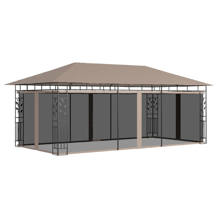 Paviljong Med Myggnät 3X3X2,73 M 180 G/M²