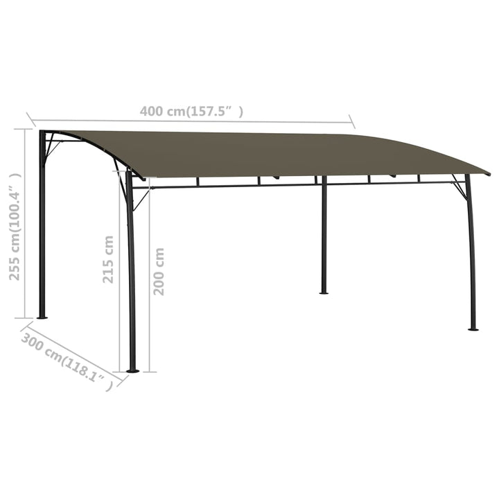Paviljong 4X3X2,55 M