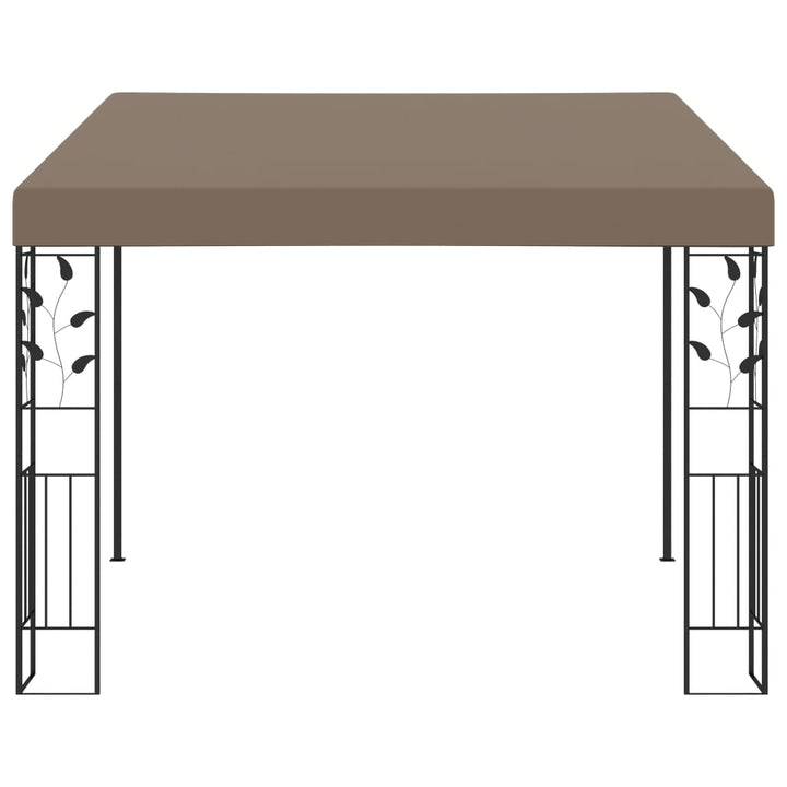 Väggmonterad Paviljong 3X3X2,5 M Taupe