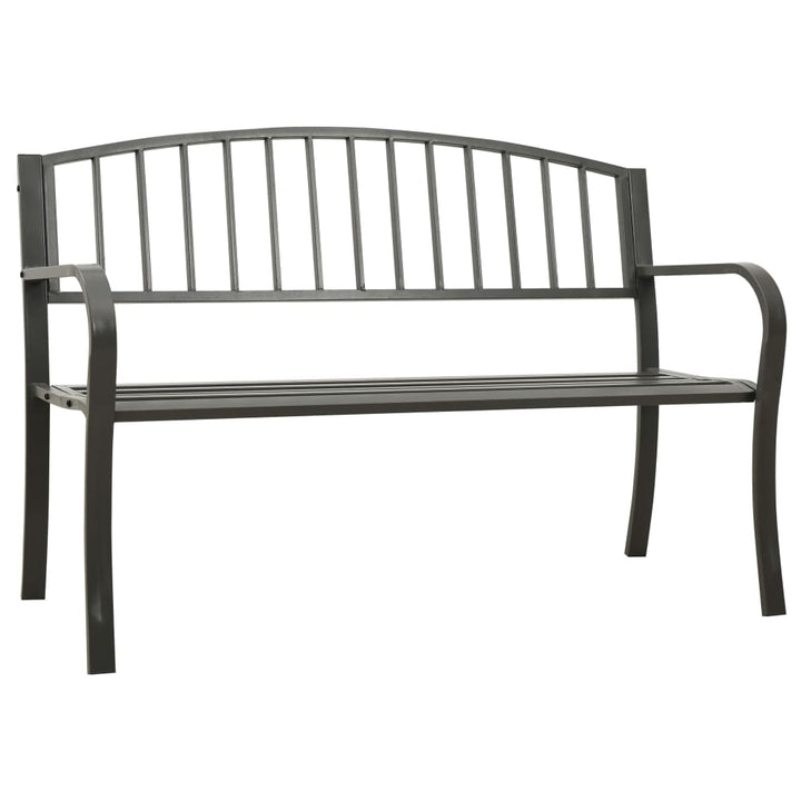 Trädgårdsbänk 125 Cm Stål