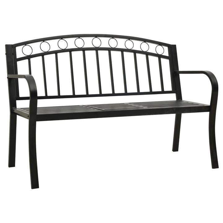 Trädgårdsbänk 125 Cm Stål