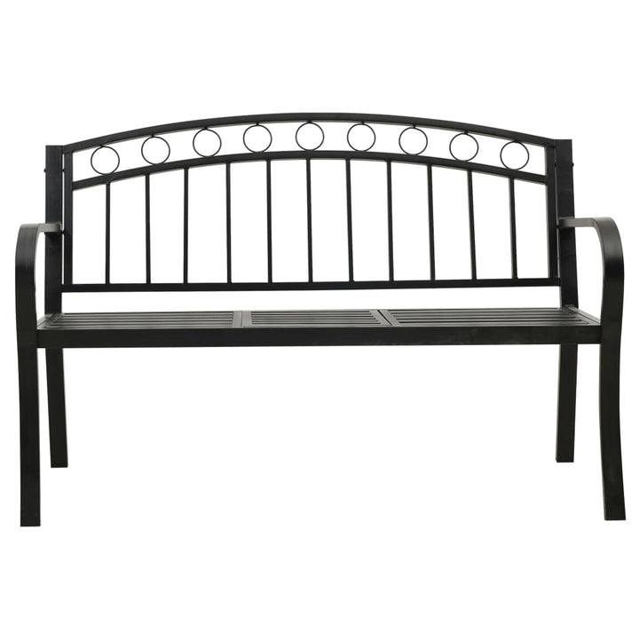 Trädgårdsbänk 125 Cm Stål