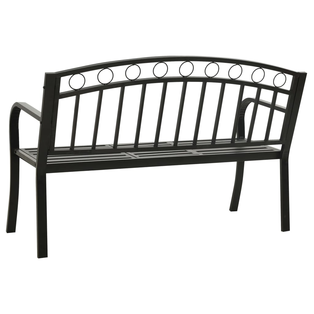 Trädgårdsbänk 125 Cm Stål
