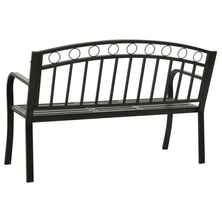 Trädgårdsbänk 125 Cm Stål