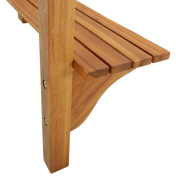 Balkongbord 90X37X122,5 Cm Massivt Akaciaträ