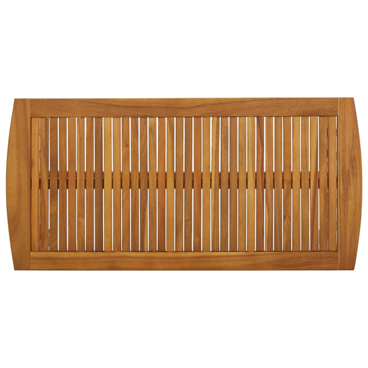Soffbord 102X50X43 Cm Massivt Akaciaträ