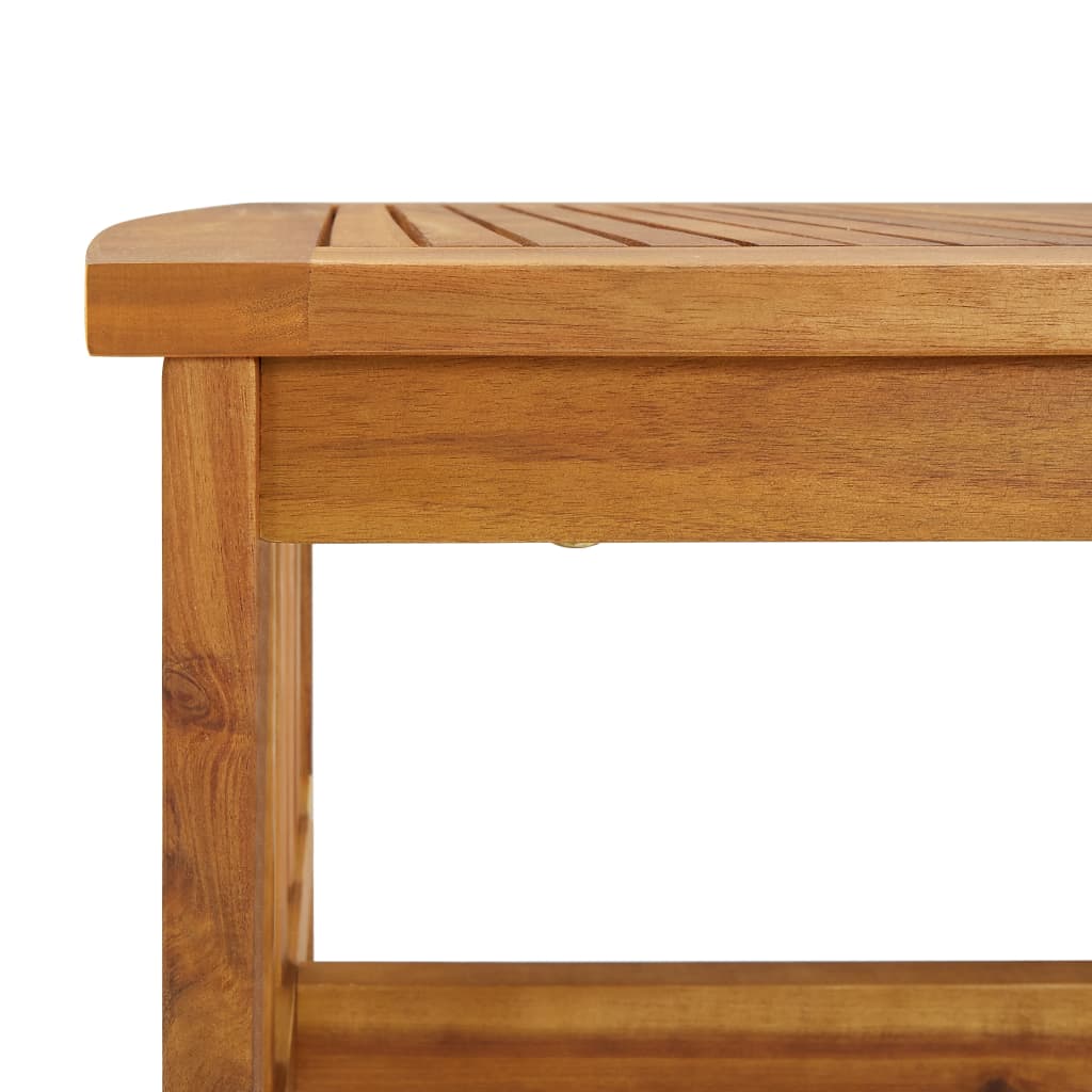 Soffbord 102X50X43 Cm Massivt Akaciaträ