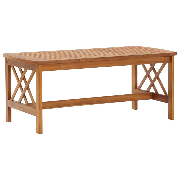 Soffbord 102X50X43 Cm Massivt Akaciaträ