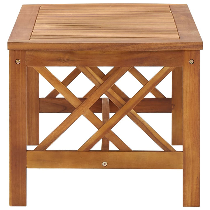 Soffbord 102X50X43 Cm Massivt Akaciaträ